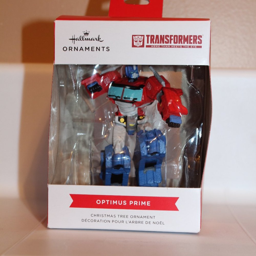 Hallmark Ornament Optimus Prime New